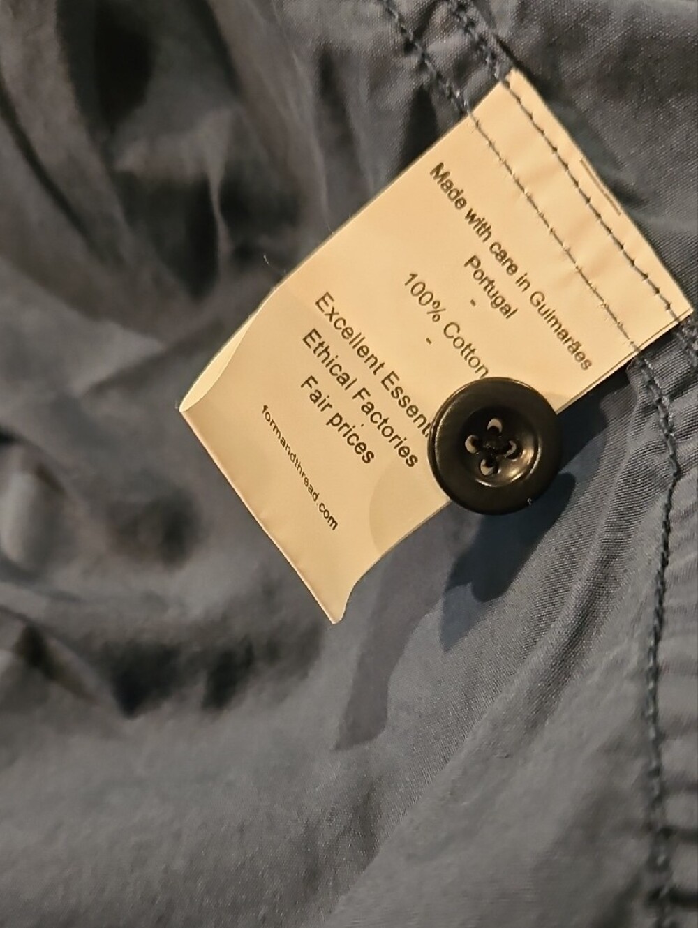 Casual Unisex Cotton Poplin Work Pocket Shirt Jacket0041 - Picture 5 of 11